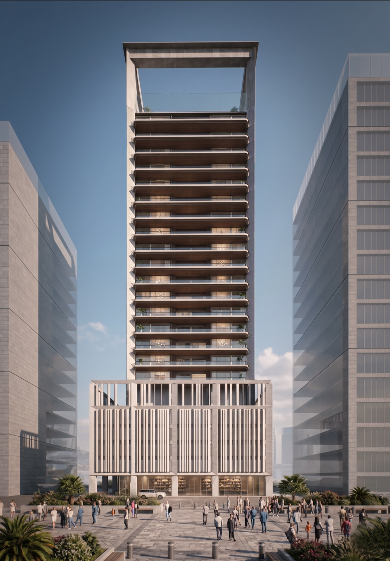Seven X Seven tower view for the 3D tour